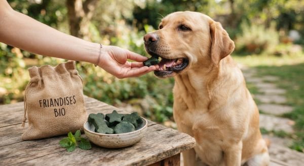 Top 5 friandises bio à la spiruline pour la santé de votre chien